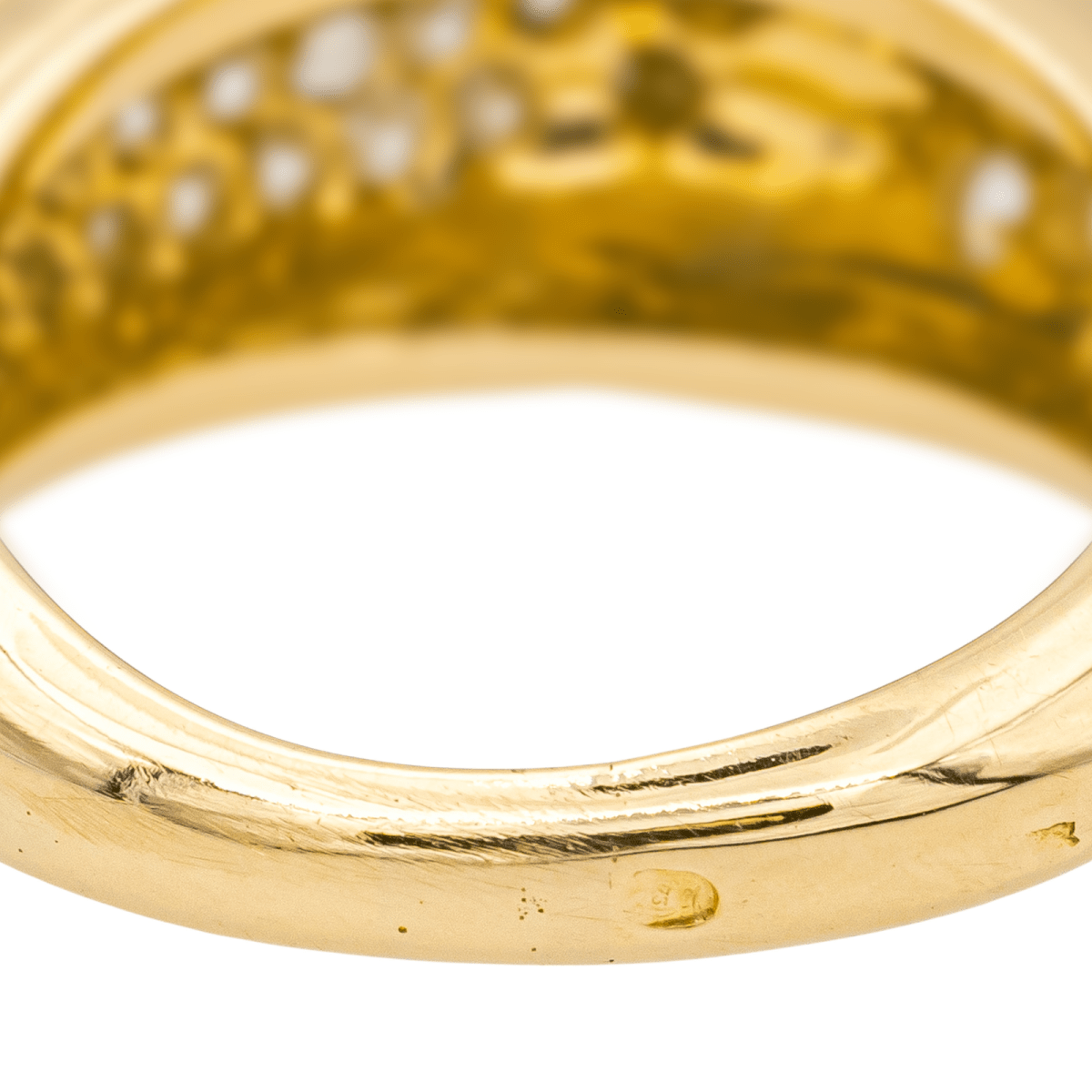 Bague Jonc en or jaune. etdiamants - Castafiore