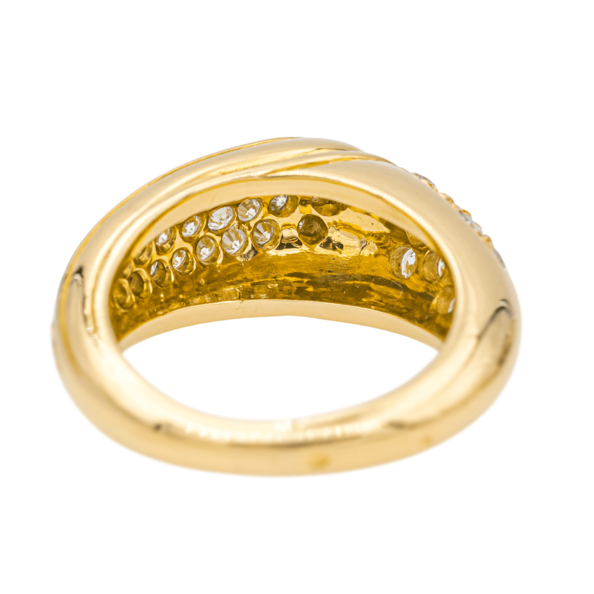 Bague Jonc en or jaune. etdiamants - Castafiore