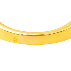 Bague Jonc en or jaune, rubis et diamants - Castafiore