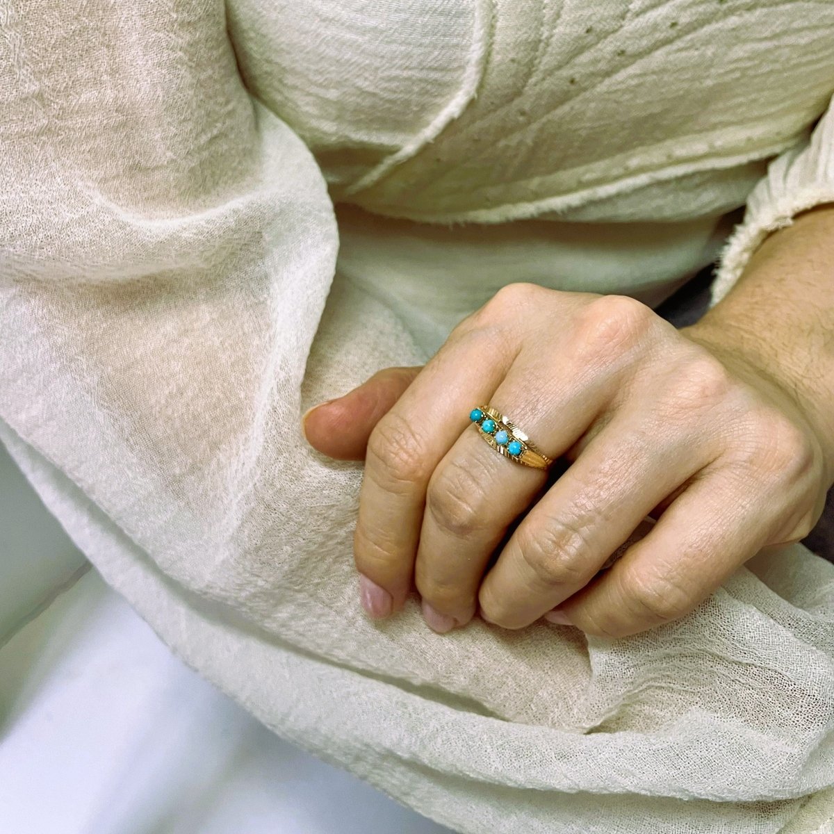 Bague Jonc en or rose - Castafiore