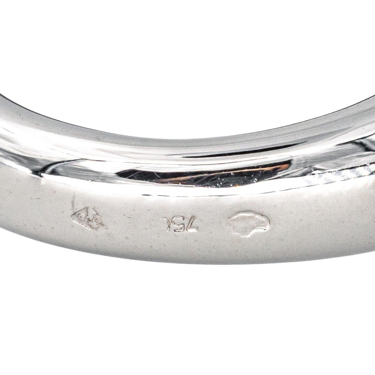 Bague Jonc FRED en or blanc - Castafiore