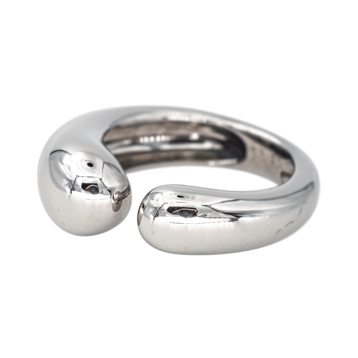 Bague Jonc FRED en or blanc - Castafiore