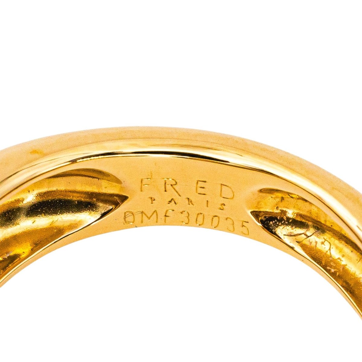 Bague Jonc FRED en or jaune - Castafiore