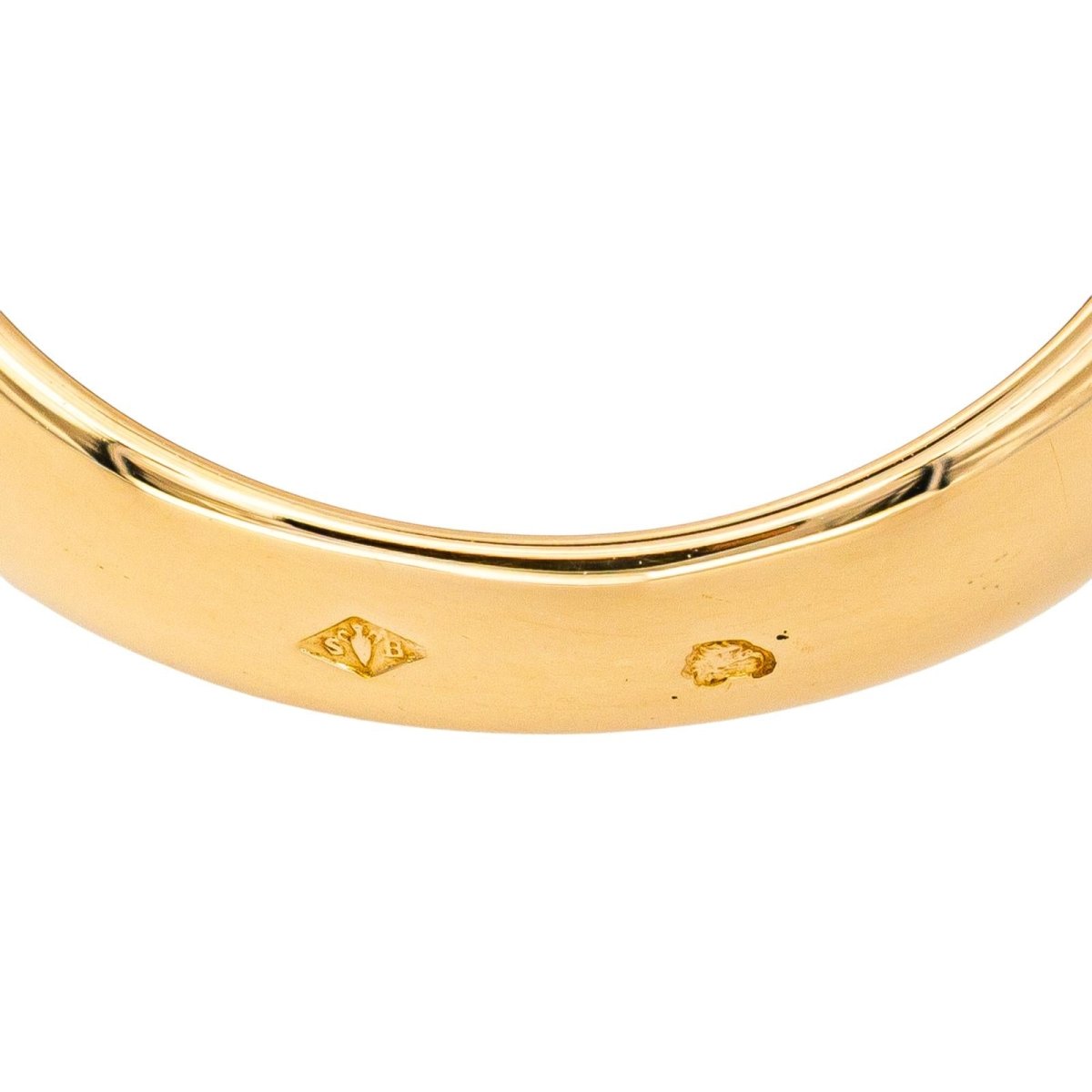 Bague Jonc FRED en or jaune et perle - Castafiore