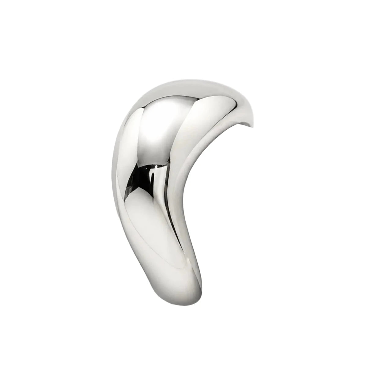 Bague Jonc FRED "Mouvement" en or blanc - Castafiore