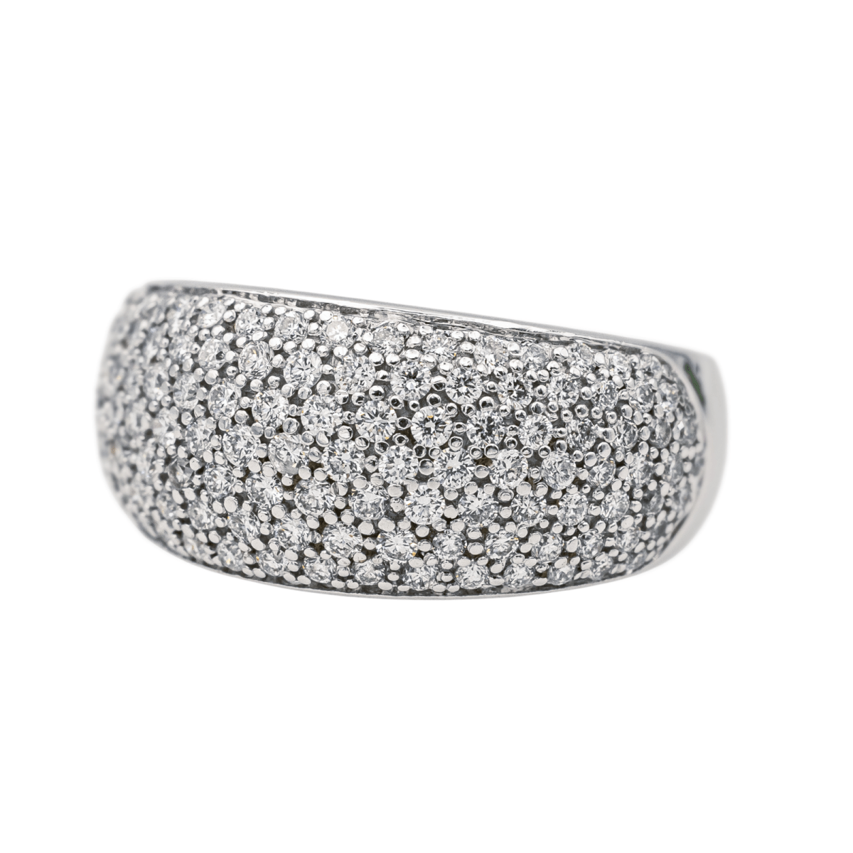 Bague Jonc MAUBOUSSIN "C'est toi la Star" en or blanc et diamants - Castafiore