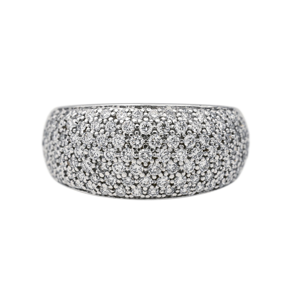 Bague Jonc MAUBOUSSIN "C'est toi la Star" en or blanc et diamants - Castafiore
