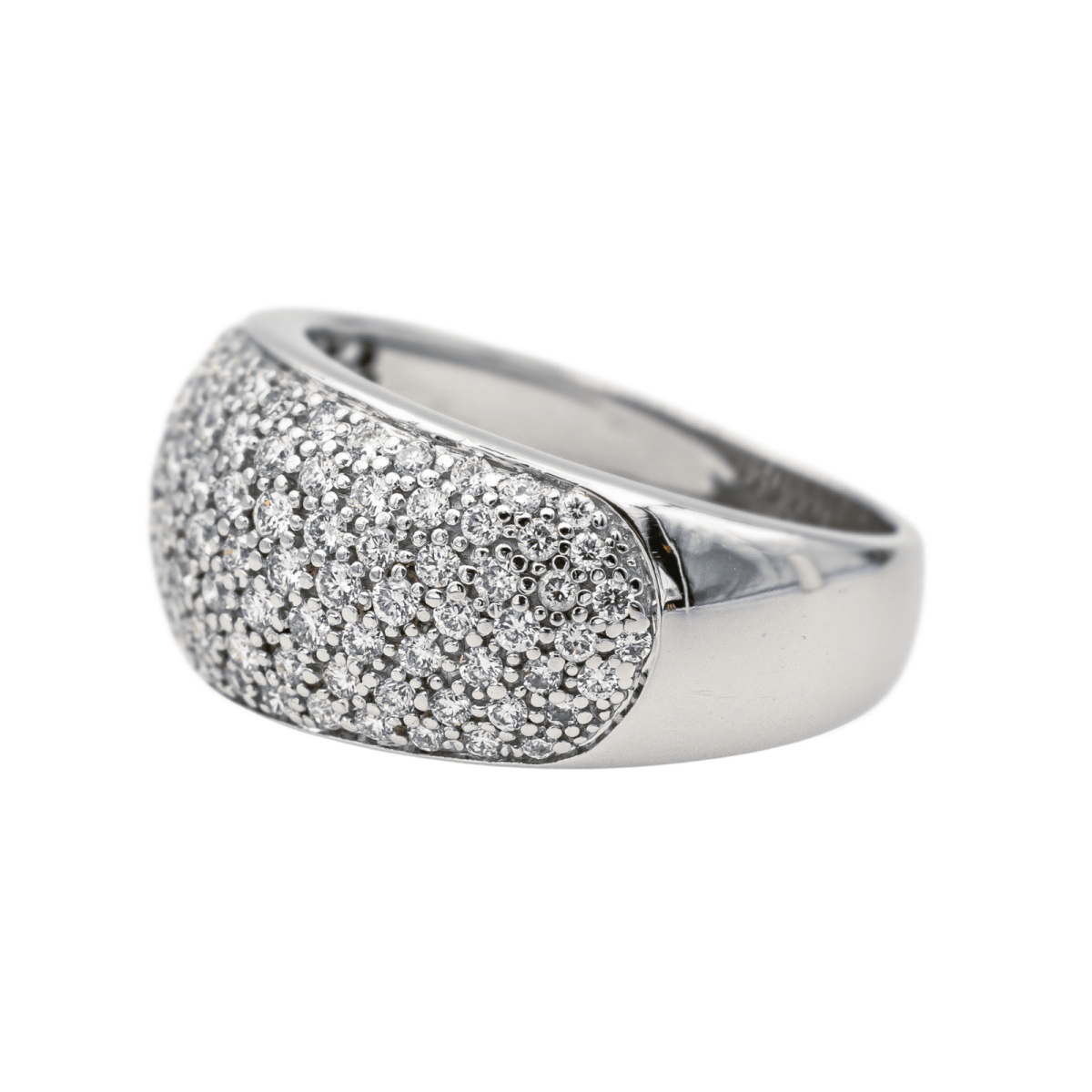 Bague Jonc MAUBOUSSIN "C'est toi la Star" en or blanc et diamants - Castafiore