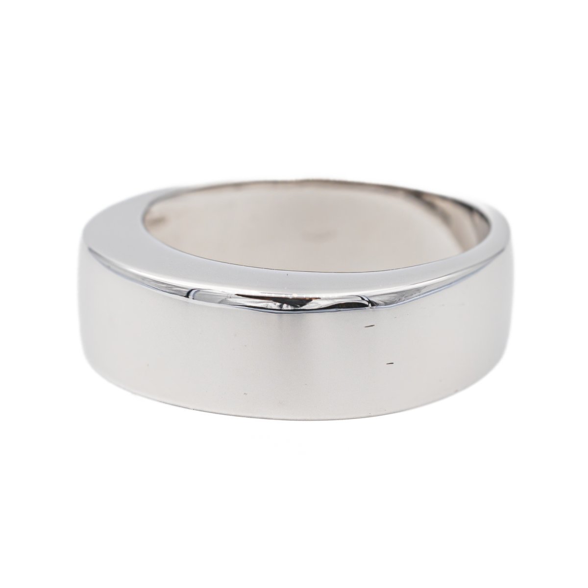 Bague Jonc Or blanc - Castafiore