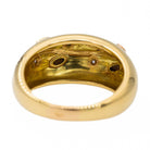 Bague Jonc Or jaune Diamant - Castafiore