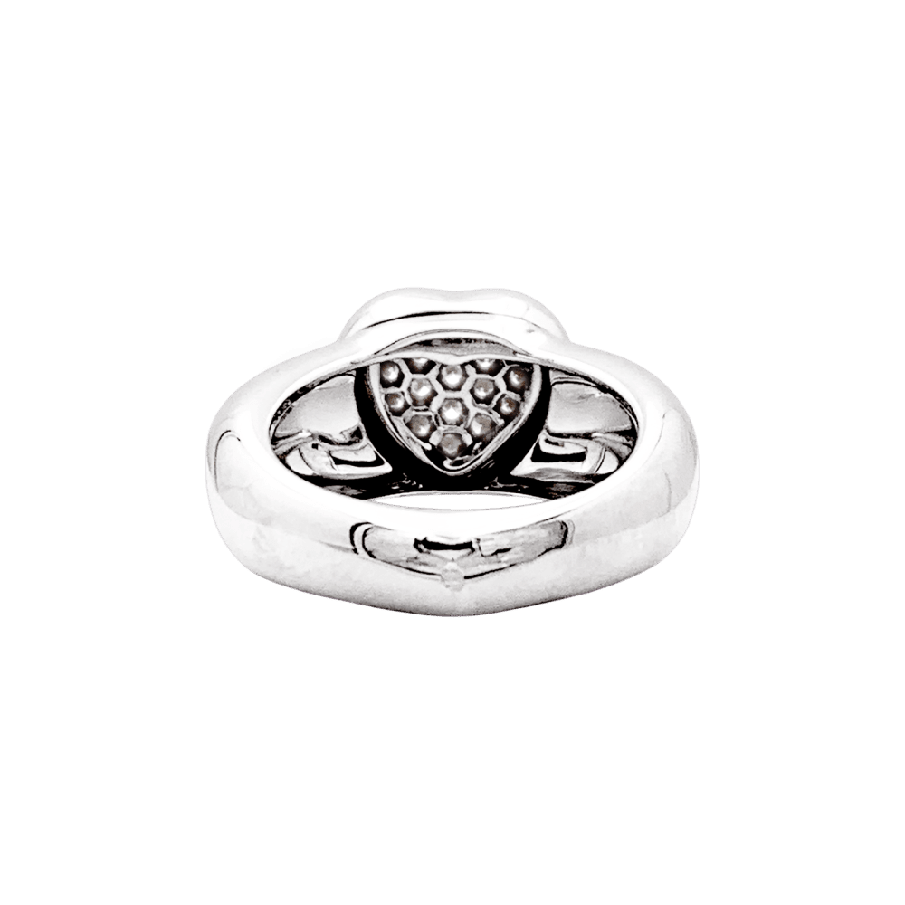 Ring Piaget, "Heart", white gold and diamonds.