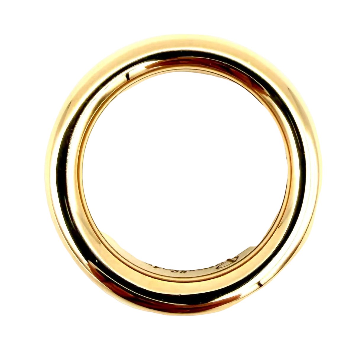 Bague Jonc POMELLATO "Iconia Slim" en or rose et diamants - Castafiore