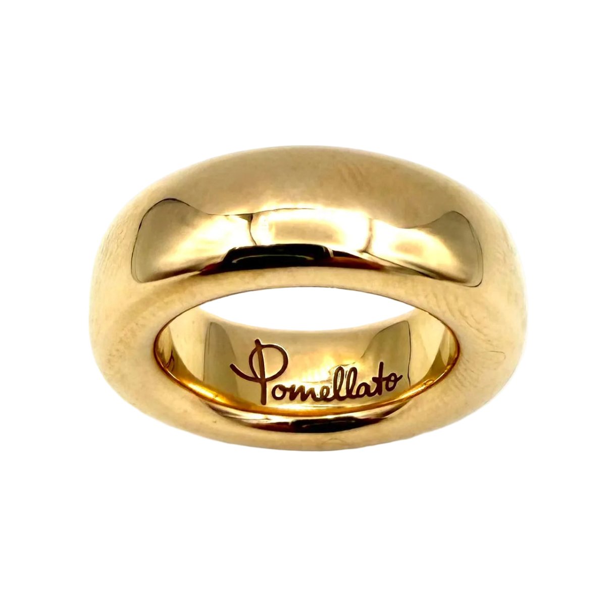 Bague Jonc POMELLATO "Iconica Slim" en or rose - Castafiore