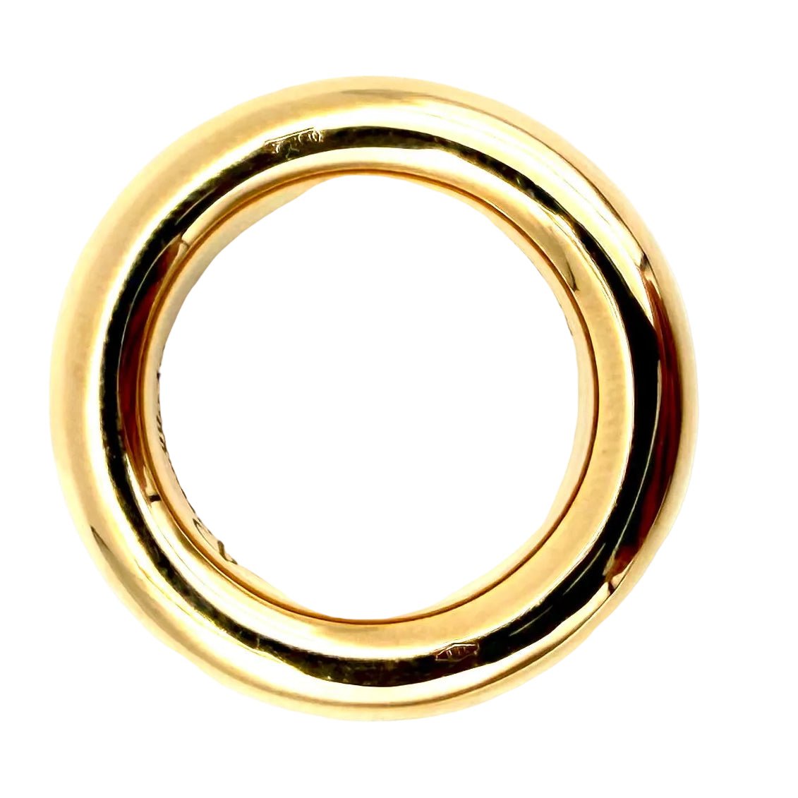 Bague Jonc POMELLATO "Iconica Slim" en or rose - Castafiore