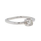 Bague Le Cube Dinh Van en or blanc avec diamant - Castafiore