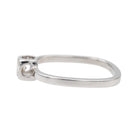 Bague Le Cube Dinh Van en or blanc avec diamant - Castafiore