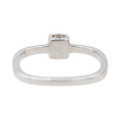 Bague Le Cube Dinh Van en or blanc avec diamant - Castafiore