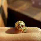 Bague Lion - Or & Rubis - Castafiore