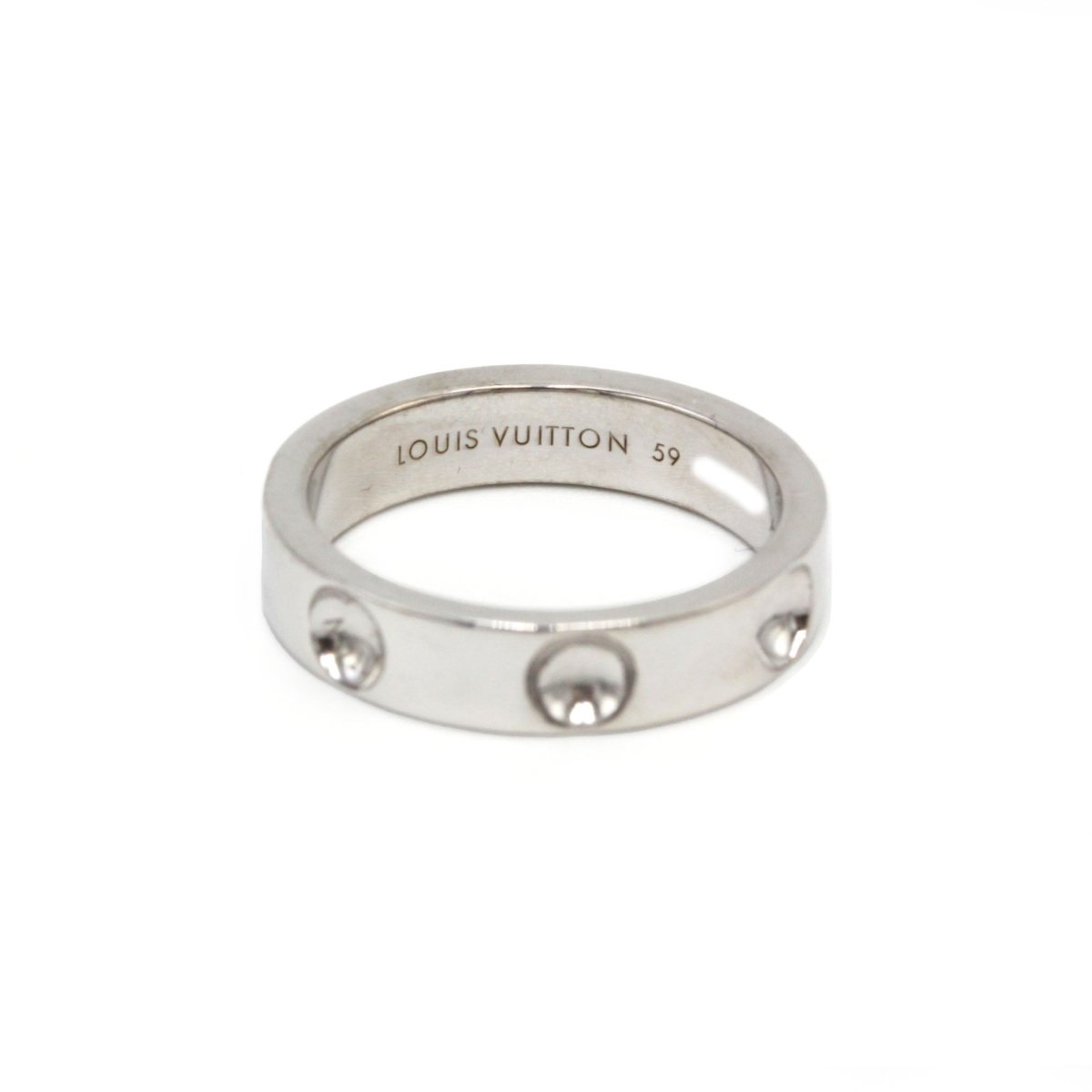 Bague Louis VUITTON "Empreinte" en or blanc - Castafiore