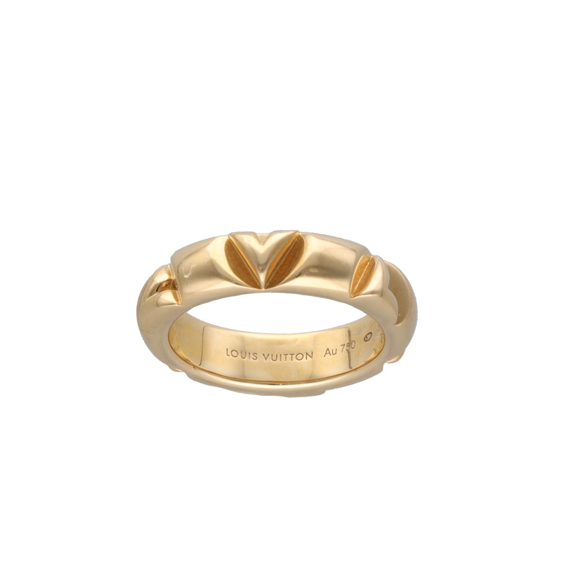 Bague Louis Vuitton LV Volt - Or jaune 18k - Taille 50 - Castafiore