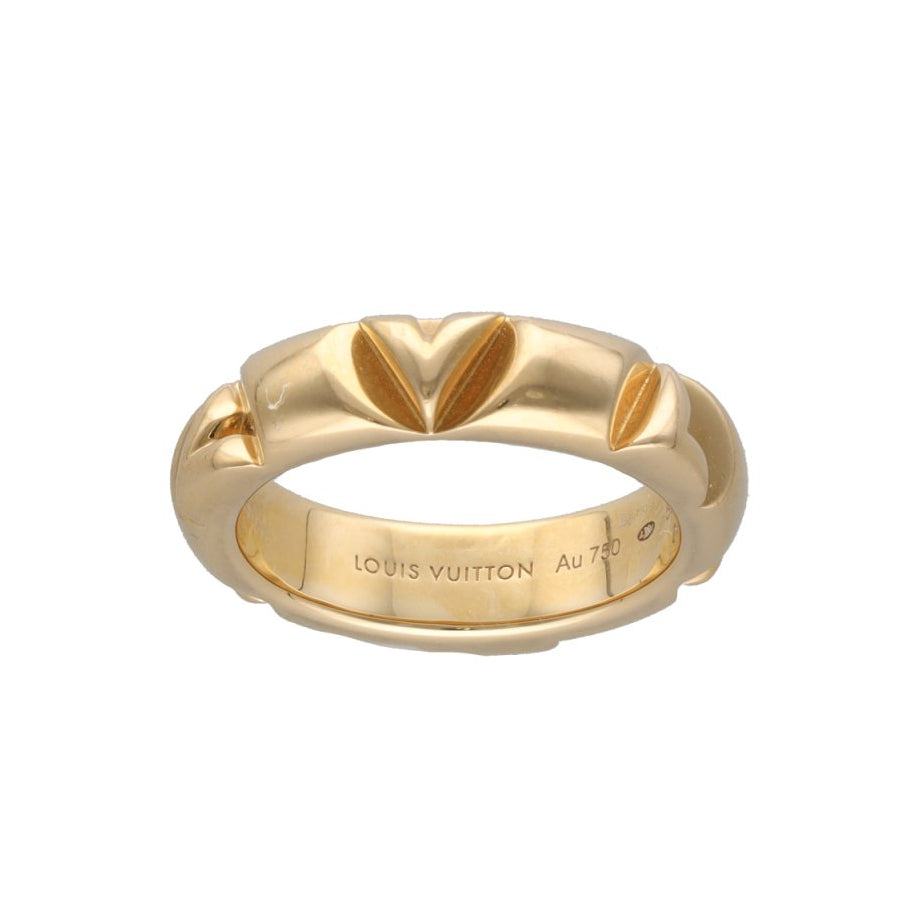 Bague Louis Vuitton LV Volt - Or jaune 18k - Taille 50 - Castafiore