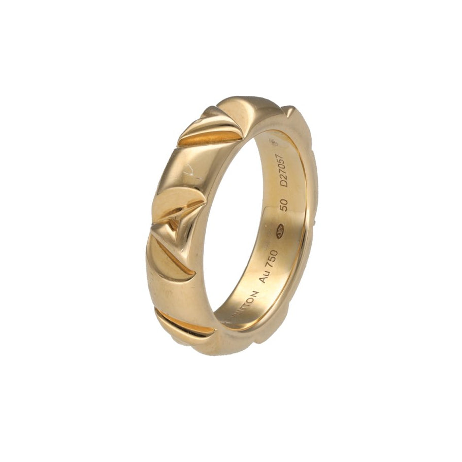 Bague Louis Vuitton LV Volt - Or jaune 18k - Taille 50 - Castafiore