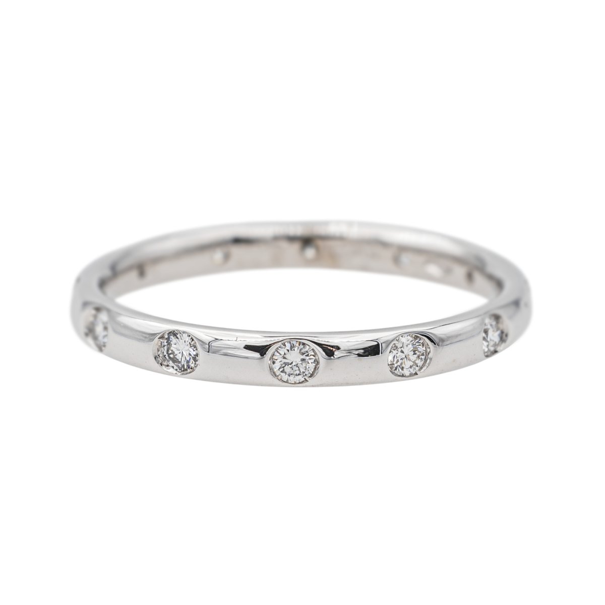 Bague Lucciole Pomellato en or blanc et diamants - Castafiore