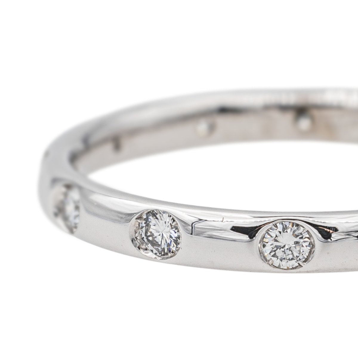 Bague Lucciole Pomellato en or blanc et diamants - Castafiore