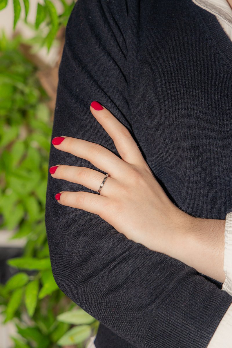 Bague Lucciole Pomellato en or blanc et diamants - Castafiore