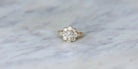 Bague Marguerite Diamants 1.80 Cts Or jaune - Castafiore