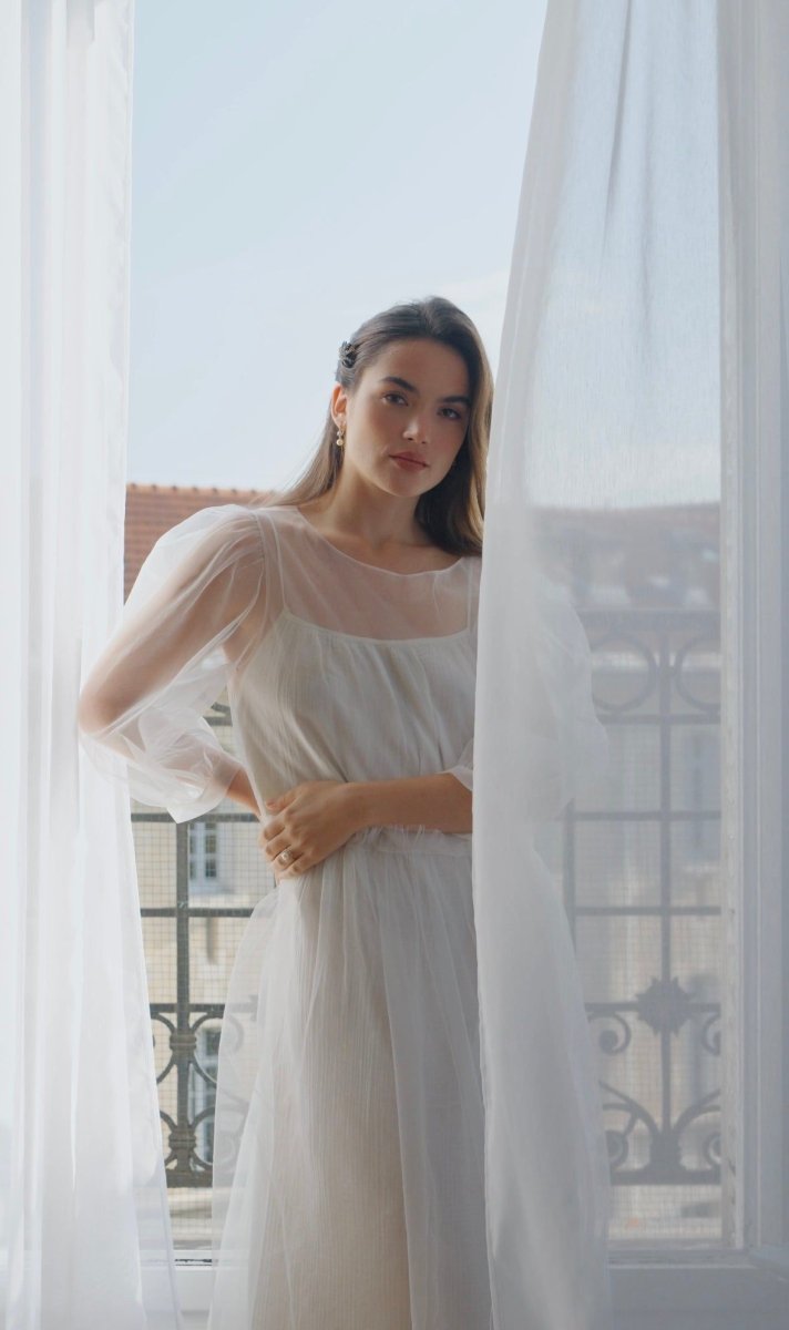 Bague marguerite diamants et perle fine - Castafiore