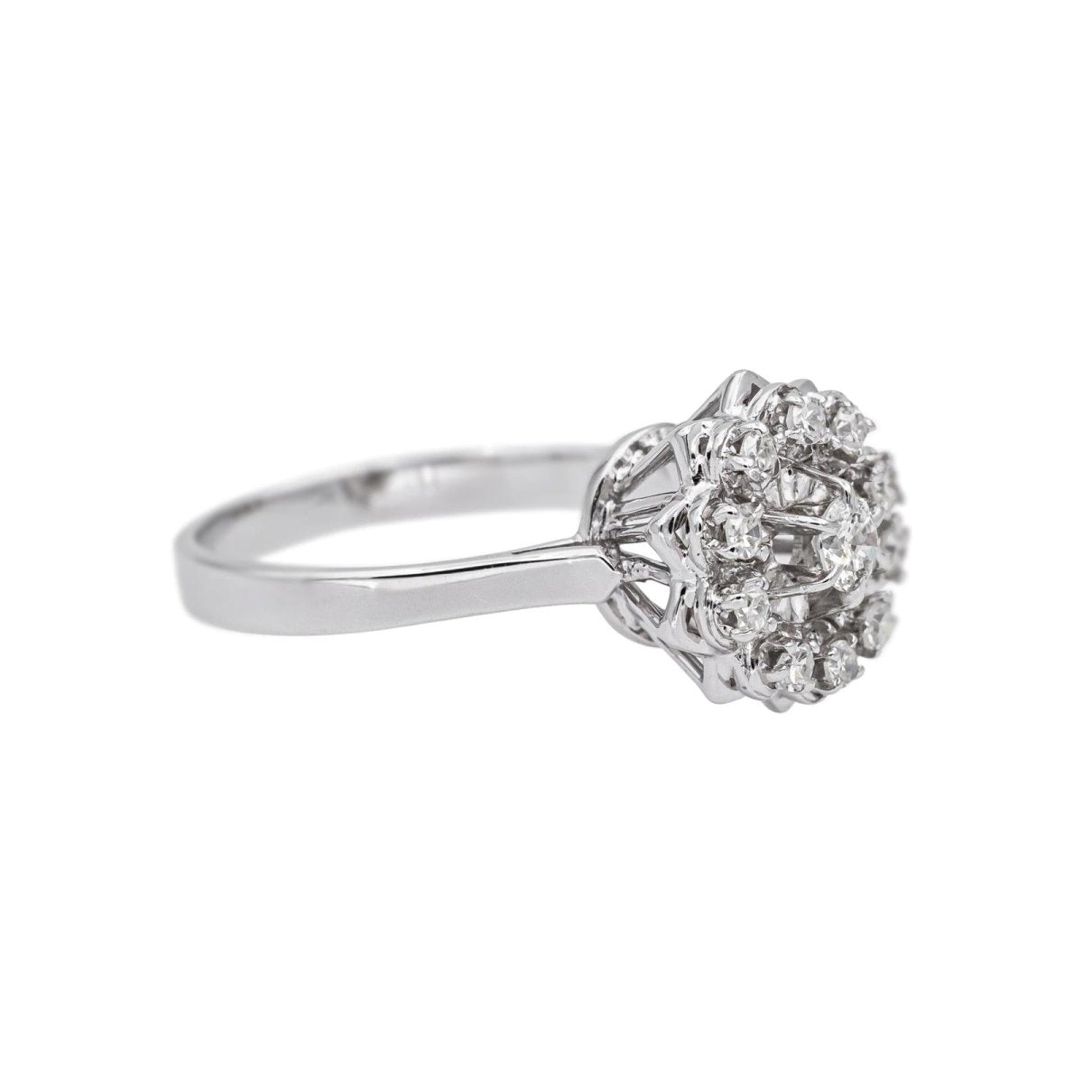 Ring Marguerite White gold diamond