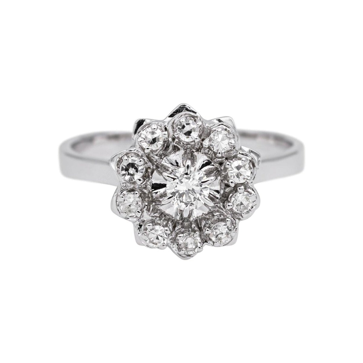 Ring Marguerite White gold diamond