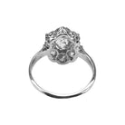 Bague Marguerite en or blanc et diamants - Castafiore