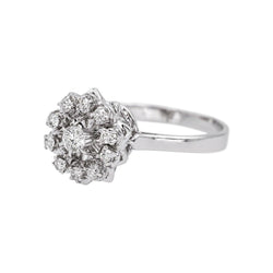Ring Marguerite White gold diamond