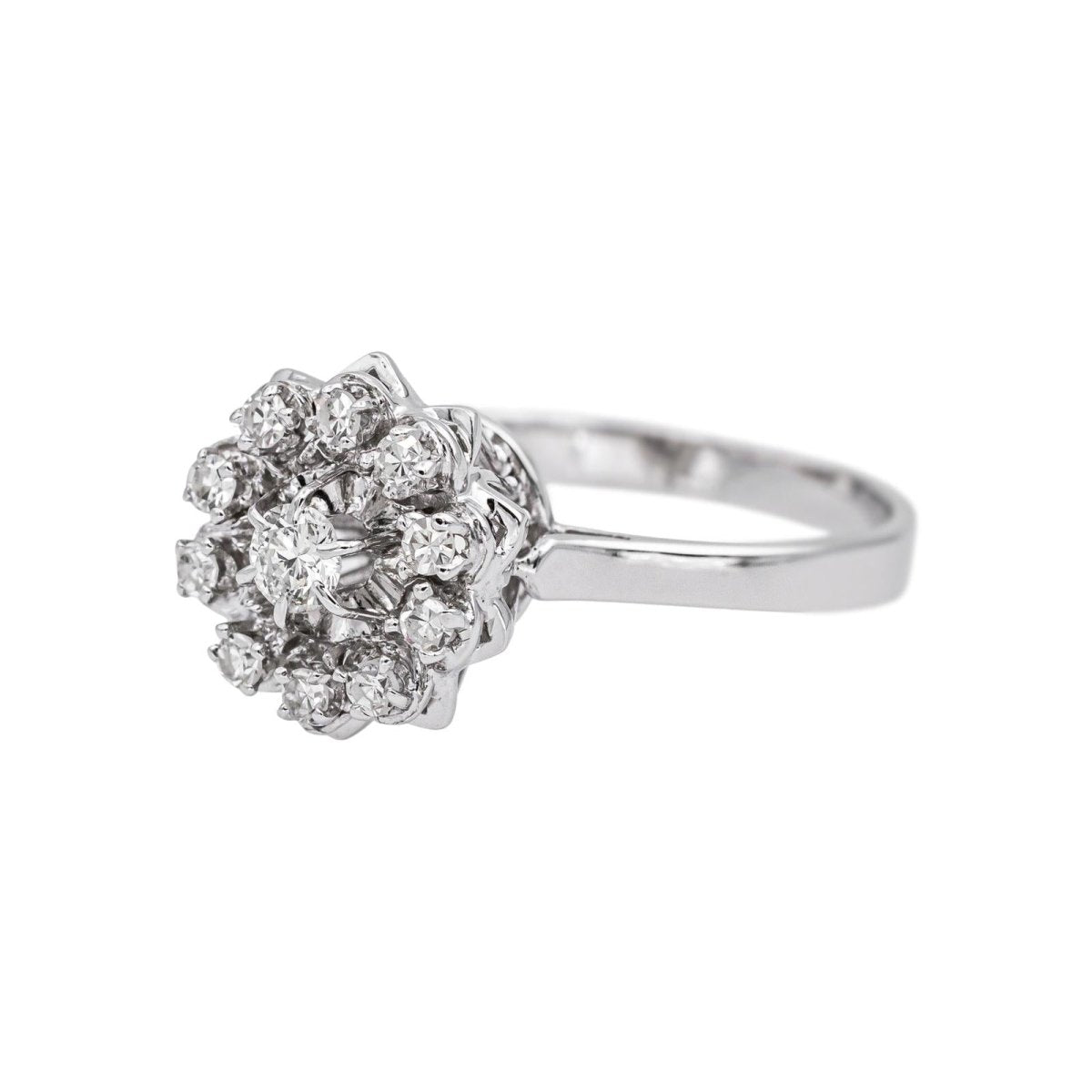 Ring Marguerite White gold diamond