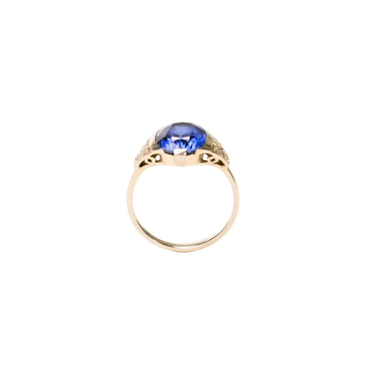 Bague Marguerite en or blanc et diamants - Castafiore