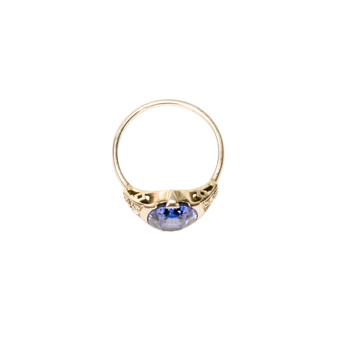 Bague Marguerite en or blanc et diamants - Castafiore
