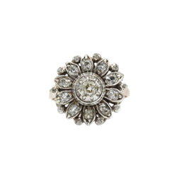 Bague Marguerite en or et diamants - Castafiore