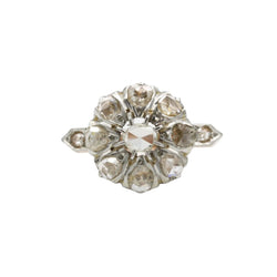 Bague Marguerite en or et diamants - Castafiore