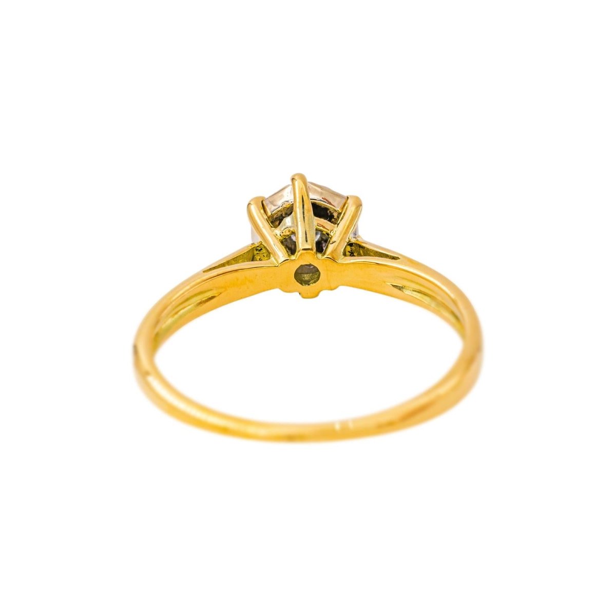 Bague Marguerite en or jaune et diamants - Castafiore
