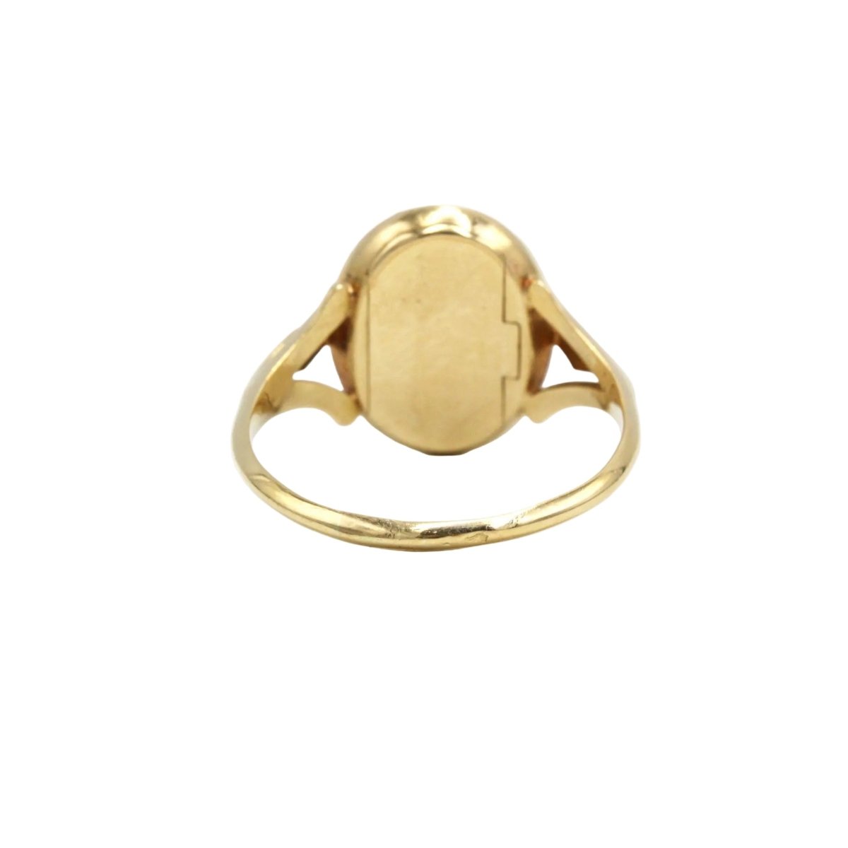 Bague Marguerite en or jaune, grenat et perles - Castafiore