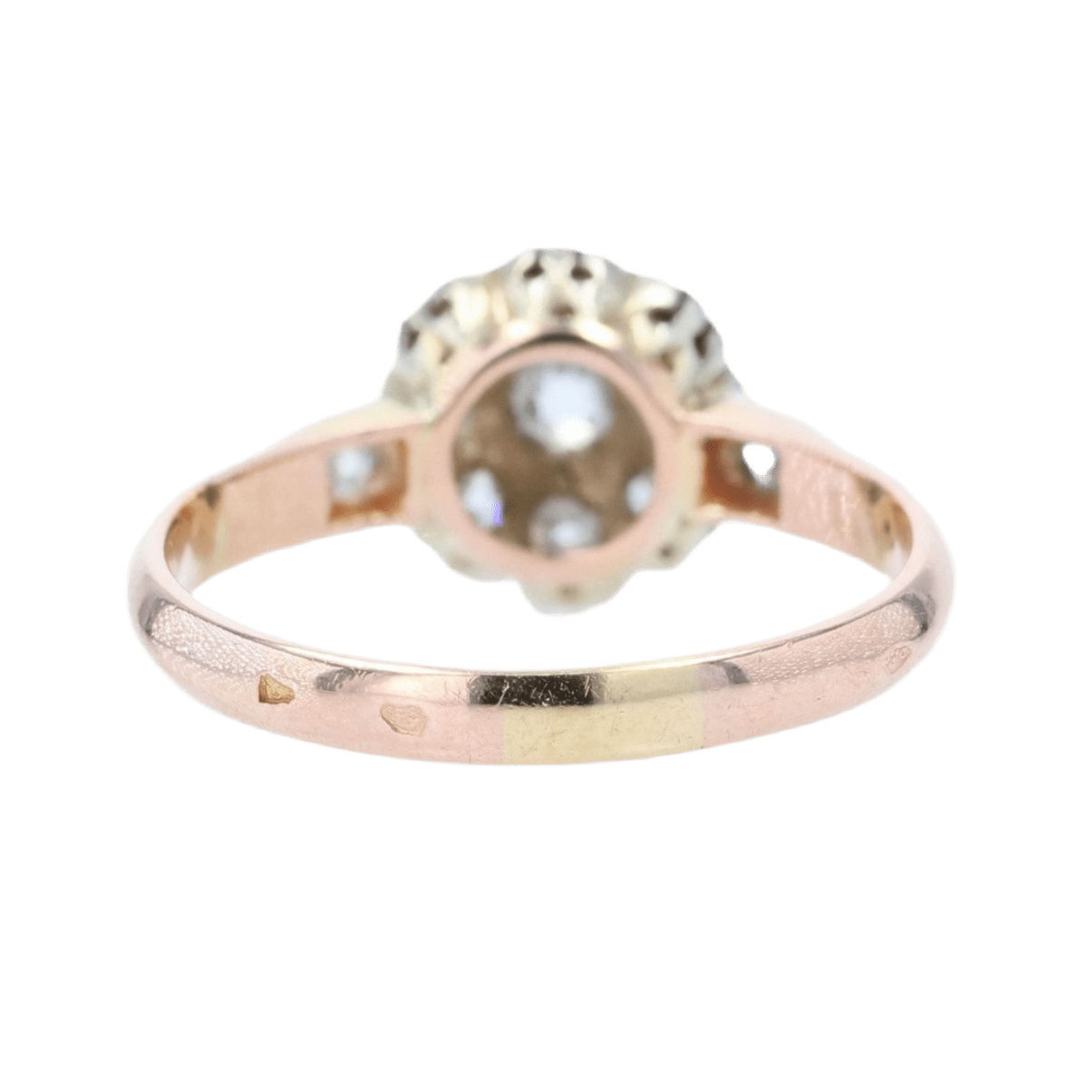 Bague Marguerite en or rose et diamants - Castafiore