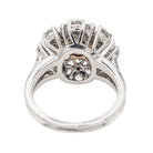 Bague Marguerite Or blanc Diamant - Castafiore