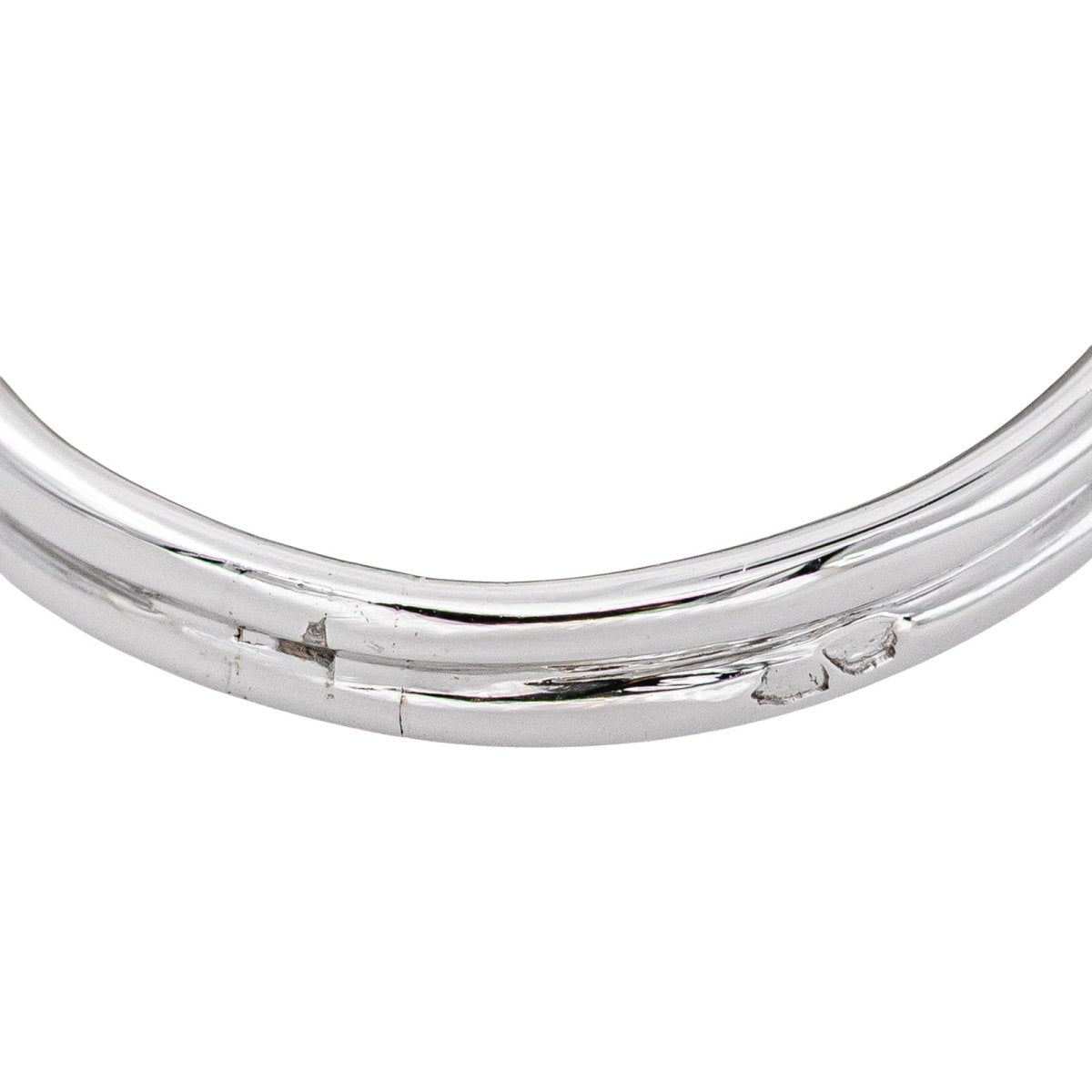 Bague Marguerite Or blanc Diamant - Castafiore
