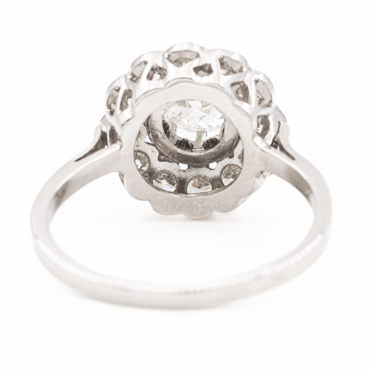 Bague Marguerite Platine Diamant - Castafiore