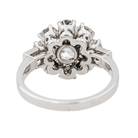 Bague Marguerite Platine Diamant - Castafiore