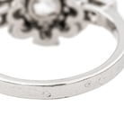 Bague Marguerite Platine Diamant - Castafiore