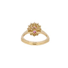 Bague marguerite saphir rose 1,3 ct - Castafiore