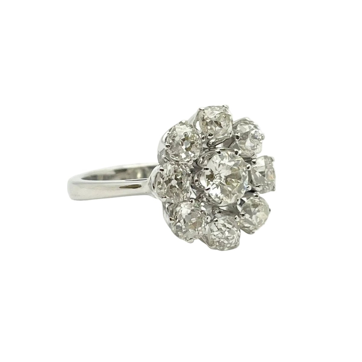 Bague Marguerite TIFFANY & CO. en or blanc et diamants - Castafiore